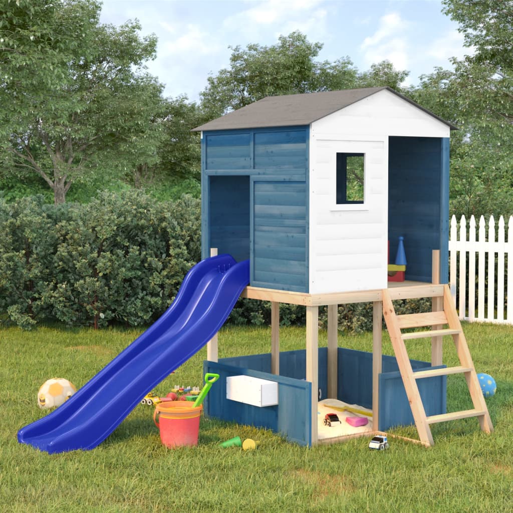 Aire De Jeux Avec Cabane