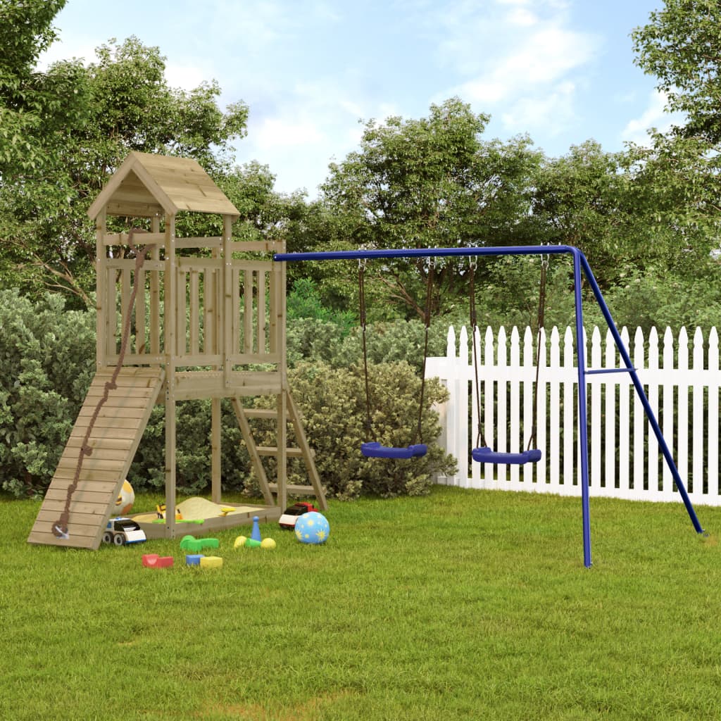 Cabane Aire De Jeux En Bois