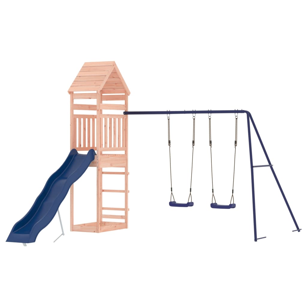 Aire De Jeux Extérieur En Bois Douglas