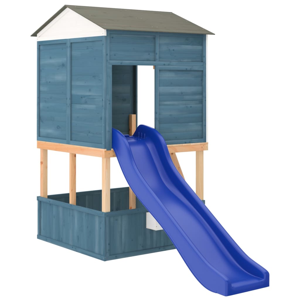 Aire De Jeux Avec Cabane