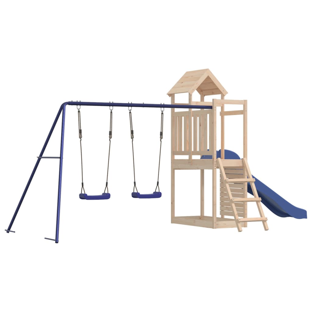 Aire De Jeux Toboggan Balancoire