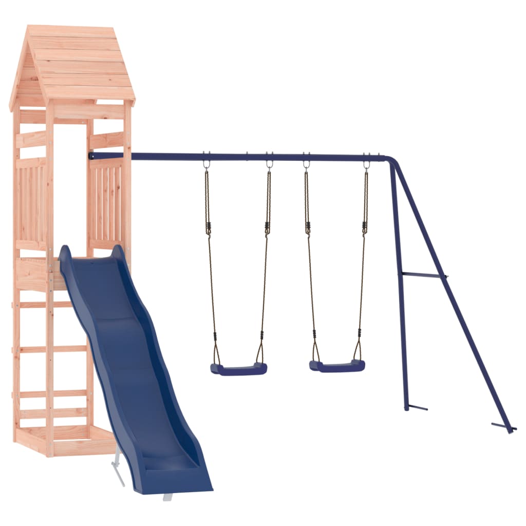 Aire De Jeux Extérieur En Bois Douglas