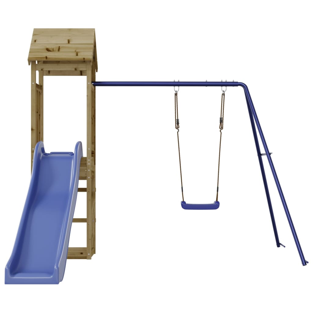 Aire De Jeux Bois Traité