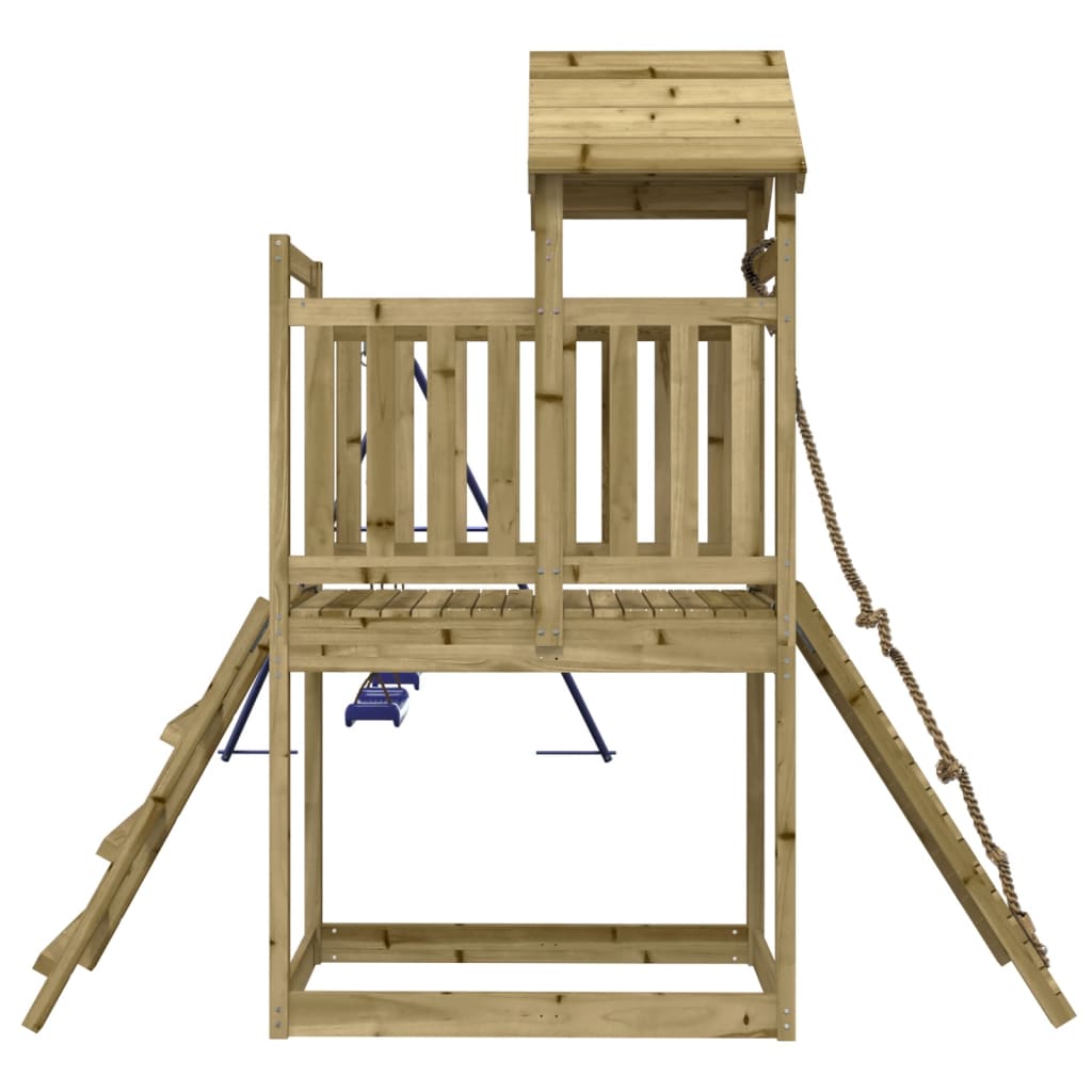 Cabane Aire De Jeux En Bois