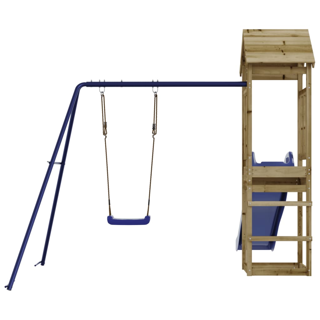 Aire De Jeux Bois Traité