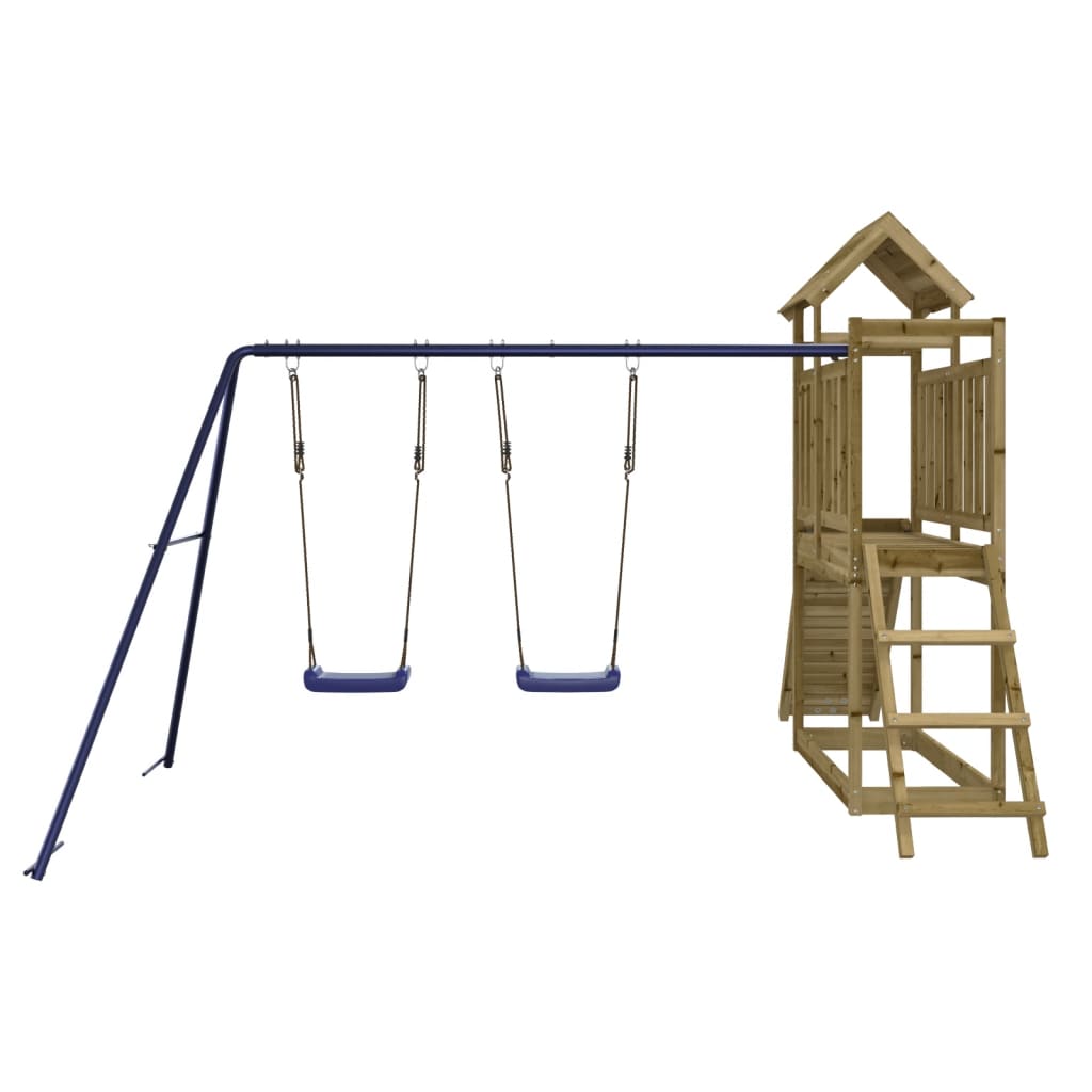 Cabane Aire De Jeux En Bois